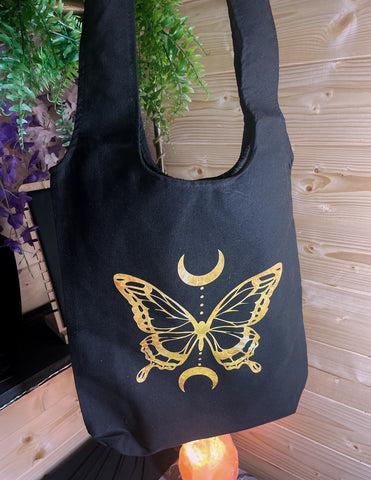 Tote Bags papillon et Lune