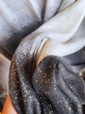 Grand Foulard dégradé de noir