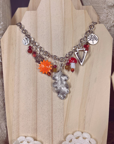 Collier Cimes Argentées