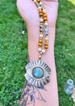 Collier Œil de protection amazonite